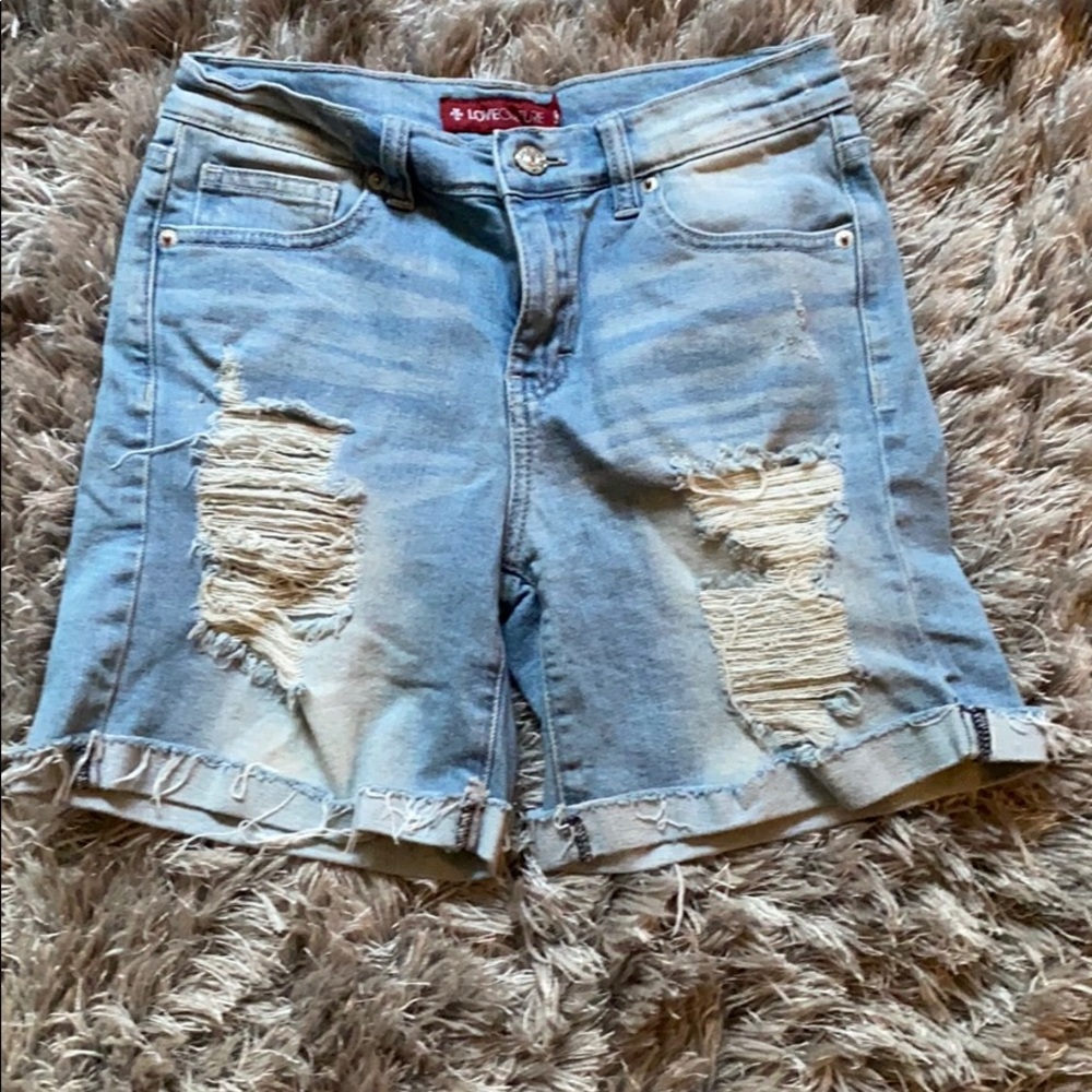 Jean shorts